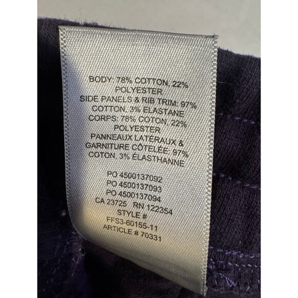 Aritzia Tna Cozy AF Fleece Drawstring Plum Purple Sweatpants XS - Picture 8 of 8
